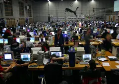 Ansicht der Halle von Vorne
