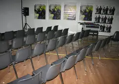 Ein Teil des Zuschauerraumes