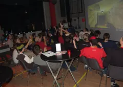 Zuschauer beim Auffassen von Gadgets